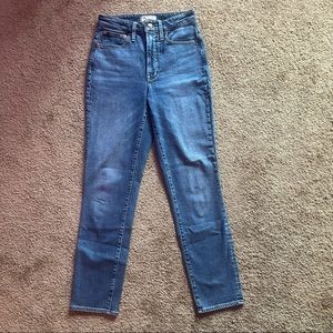 Madewell The Curvy Perfect Vintage Jean 25T Kepler Wash